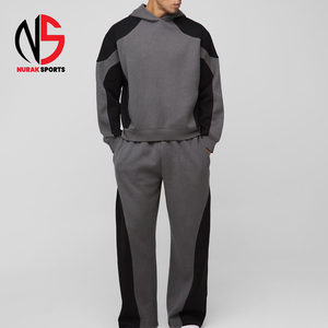 Conjunto Deportivo para Hombre, Estilo Urbano, con Capucha, Transpirable, Ligero, 100% Algodón, Corte Holgado, Pantalones Deportivos, Tendencia 2026 - Product Image 1
