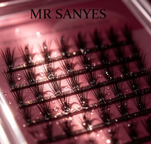 Extensions de cils personnalisables Mr Sanyes, best-seller, de haute qualité, effet naturel, souples et légers, idéales pour les photos de remise de diplôme - Product Image 5