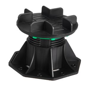 8 Pezzi Blocchi per Pavimentazione con Capacità di Carico 2200 Libbre, Supporti in Plastica da 3,54-4,65 Pollici per Sollevamento Piastrelle, Accessori per Pavimentazione 90-118 - Product Image 1