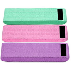 Bandas de resistencia para ejercicios con logo personalizado impreso en tela de poliéster, juego de bandas para glúteos y cadera, bandas de resistencia para entrenamiento. - Product Image 2