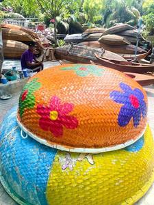 Coracle en bambou tissé du Vietnam de haute qualité pour lac, rivière ou océan - Product Image 3
