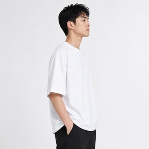 เสื้อยืดโอเวอร์ไซส์ผู้ชายสไตล์ลำลอง เนื้อผ้านุ่ม ทรงหลวม สวมใส่สบาย เคลื่อนไหวง่าย และคุณภาพทนทาน - Product Image 2