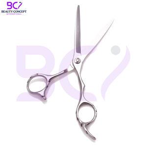 Ciseaux de barbier personnalisés avec logo, lames affûtées, ciseaux de coupe de cheveux pour stylistes, vente en gros de ciseaux de coiffure en acier inoxydable - Product Image 4