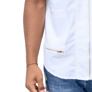 Barber Sleeveless Vest Wholesale New Arrive Best Selling Top Product 2026 Best Design Professional Barber shop work Wear - Product Image 6