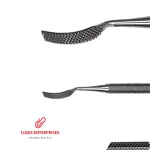 Lima de hueso de corte cruzado Miller Colburn, instrumento quirúrgico ENT de doble punta, herramienta de rinoplastia de acero inoxidable - Product Image 2