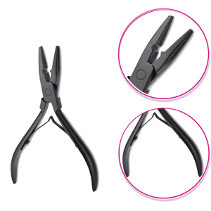 Wholesale Price Single <b>Bead</b> Hair <b>Extensions</b> Plier Tools With Customized Brand Logo Labelling on Hair <b>Extension</b> Plier - Product Image 3