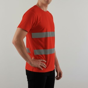 Chemise de sécurité réfléchissante personnalisée avec tissu durable pour les travailleurs de la construction et de l'ingénierie - Product Image 3