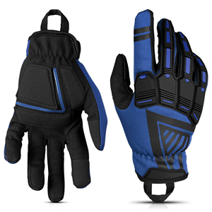 Gants de travail mécaniques en cuir de qualité supérieure, résistants aux coupures, à haute résistance aux chocs, avec revêtement en nitrile sablé, pour le secteur pétrolier - Product Image 1