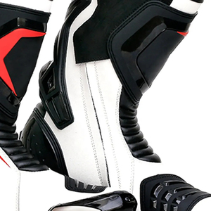 Chaussures en cuir véritable pour moto, style uni, très vendues / Chaussures en cuir pour moto, design OEM personnalisé - Product Image 3