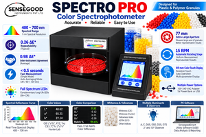 Spectrophotomètre couleur SpectroPro Sensegood pour la correspondance des couleurs des granulés de polymères plastiques - Product Image 5