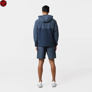 Custom Blank Jogging Suit Short Set Nylon Windbreaker Shorts Set Men Two Piece <b>Wind</b> <b>Breaker</b> Street Wear Shorts Set for Men - Product Image 5