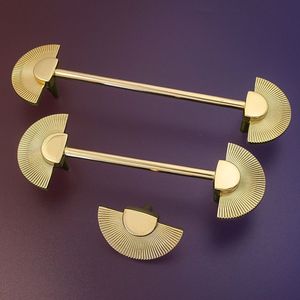 Manijas de Latón Macizo para Armarios y Cajones, Tiradores Elegantes para Muebles con Atractivo Vintage, Decoración del Hogar - Product Image 3
