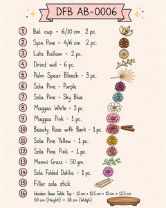 Bouquet de fleurs séchées fait main de qualité supérieure – Décoration intérieure et arrangement cadeau durables à prix minimal auprès d'un vendeur indien - Product Image 6