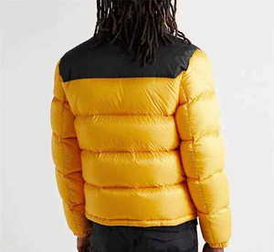 Wholesale Fashion Black Winter Clothing Designer <b>Coats</b> Custom Soft Waterproof Outdoor Plus Size <b>Bubble</b> Men's Down Puffer Jacket - Product Image 3