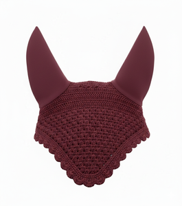 Gorro de orejas para caballo de ganchillo, transpirable, insonorizado, antimosquitos, para equitación - Product Image 1