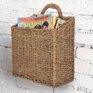 Cesta colgante de mimbre tejida con hierba marina, cesta de almacenamiento hecha a mano, venta al por mayor, ecológica, hecha en Vietnam - Product Image 6