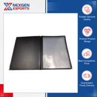 Stok Tersedia Kualitas Unggulan Ramah Lingkungan Kulit PU Magnetik Dapat Disesuaikan Sampul Menu Untuk Restoran Merk Terpercaya Nexgen