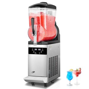 Macchina Commerciale per Slushy in Acciaio Inox da 12L, Capacità 48 Tazze, per Margarita e Smoothie - Product Image 1