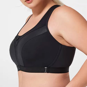 ผู้ผลิต OEM รับผลิตตามสั่ง เสื้อชั้นในกีฬาแบบ Racerback สายบาง คอเหลี่ยม แต่งขอบตัดกัน ผ้าโพลีเอสเตอร์/สแปนเด็กซ์ เนื้อผ้านุ่มพิเศษ รองรับทรงได้ดี - Product Image 2