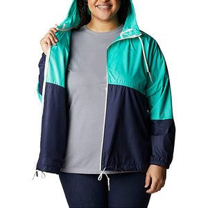 Chaqueta Deportiva de Nailon Softshell, Personalizable, Impermeable, Cortavientos, Reversible, con Tira Reflectante, Ecológica, de Secado Rápido, Blanca - Product Image 5