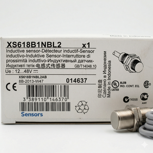 XS618B1NBL2 Inductive Proximity Limit <b>Switch</b> <b>Sensor</b> M18 Sn 8mm NPN NC 12-48VDC IP68 IP69K - In Stock, Fast Dispatch - Product Image 1