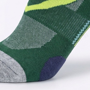 Green Ankle <b>Socks</b> With Geometric Pattern Quick Dry <b>Running</b> <b>Socks</b> For Adults Summer Sport Wear - Product Image 5