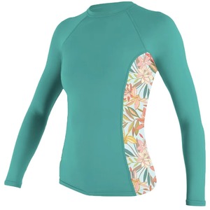 Short Sleeve High Quality Breathable Rash Guard for Women-UV Protection Quick-Dry Anti-Chafing 100% Polyester-for Sports & <b>Fitne</b> - Product Image 3