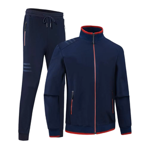 Drawstring Sportswear Gym Fitness Training Tracksuits for Men Casual Fully Customized Logo Printing 100% Cotton Breathable - Product Image 2