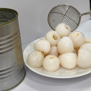 Lichi Enlatado en Almíbar Ligero Kim Minh International, 20oz, Listo para Comer - Product Image 1