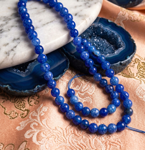 Perles rondes à facettes en onyx naturel de 8 à 10mm, pour la fabrication de bijoux, bracelet de perles à faire soi-même - Product Image 4