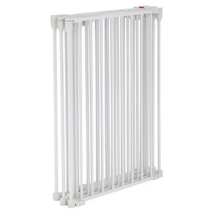 Valla de chimenea plegable blanca de 5 piezas 295,8*74,8*2cm conjunto y accesorio - Product Image 5