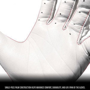 Waterproof Baseball Batting Gloves Softball Winter <b>Full</b> Finger Pitching Gloves Soft Fleece Thermal Warm Lace Up Closure Non <b>Slip</b> - Product Image 4
