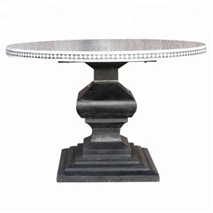 ILAHI's Bone Inlay <b>Table</b> Modern Design Agate Detailing <b>Storage</b> Portable Home Furniture - Product Image 2