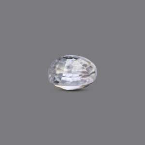 Loose 3.95 Ct Lab-Created Paraiba White Zircon Gemstone for Fine Jewelry - Product Image 3