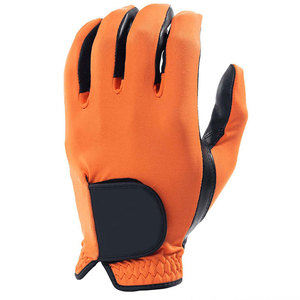 Unisex Golf <b>Gloves</b> Velcro Strap Closure Type <b>Moisture</b> Wicking Lightweight Non Slip Breathable Genuine Leather Unisex <b>Gloves</b> - Product Image 1
