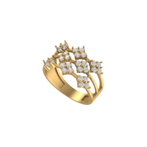 Anillo de Diamante de Lujo Cultivado en Laboratorio, Oro, Engaste de Bisel Oeste-Oeste, Corte Ovalado, Anillos de Compromiso para Mujer, Joyería al por Mayor - Product Image 1