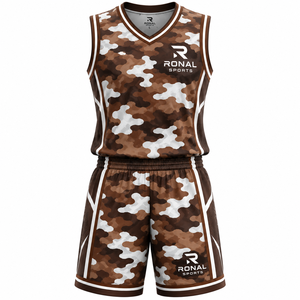 Nouvelle conception d'uniformes de basketball en gros, uniformes de basketball personnalisés de qualité supérieure, uniformes de basketball en promotion 2026 - Product Image 1