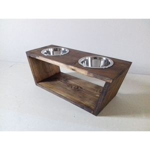 Comedero Ecológico de Madera para Perros, Producto Promocional para Marcas de Mascotas - Product Image 3