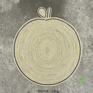 Best Seller Wholesale Scalloped Seagrass Door Mat Natural Fiber Half <b>Round</b> Rug for Entryway Durable Hand-knotted Area <b>Carpet</b> - Product Image 5