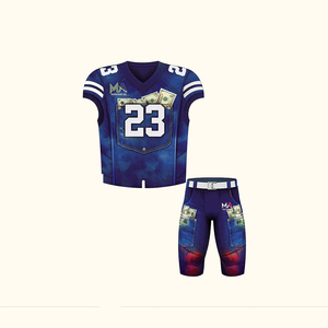Uniforme de football américain léger et confortable avec impression par sublimation de haute qualité Uniformes de football américain - Product Image 2