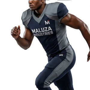 Uniformes de football américain personnalisés par sublimation, design sur mesure, short en twill cousu, respirant et anti-humidité pour le jeu - Product Image 5