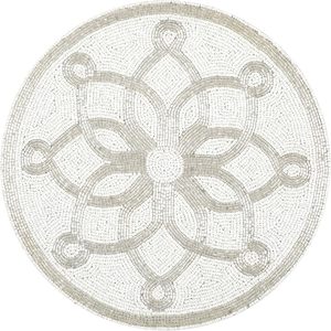 New Arrival Handcrafted Round Glass Beaded <b>Table</b> <b>Mat</b> Beaded Charger Plate Decorative Glitz <b>Table</b> <b>Mat</b> in Wholesale Price - Product Image 5