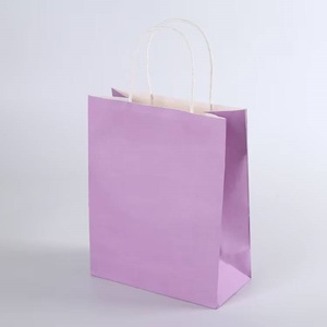Sacs en papier kraft au prix le plus bas - Sacs en papier personnalisés avec logo imprimé - Vente en gros de sacs de courses aux taxes les plus basses - Product Image 2