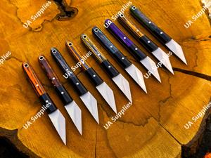 UA Supplies มีดอเนกประสงค์สแตนเลสเกรดอุตสาหกรรม/DIY คมกริบ ด้ามไม้หลากสี บรรจุกล่องสำหรับพกพาอย่างถูกกฎหมาย รับผลิตแบบ OEM - Product Image 6