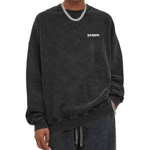 Diseña Tu Propio Logotipo, Sudadera con Efecto Ácido para Hombre, Ropa Casual, Último Diseño en Sudaderas con Efecto Ácido para Hombre - Product Image 1