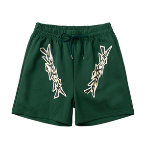 Shorts de basketball personnalisés en polyester double maille pour hommes, haute qualité, vente en gros, avec poche - Product Image 1