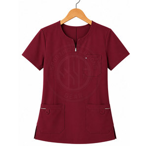 Everyday Women Medical Uniform Comfortable Scrub Top And Cargo Pants For Nurses <b>Doctors</b> And Clinical Professionals - Product Image 2