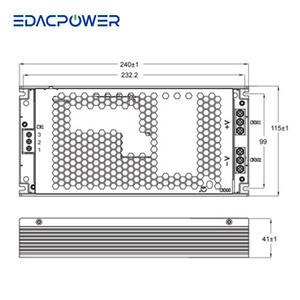 Alimentation à découpage AC/DC fermée série 48V 1008W 21A EP11000D pour usage industriel - Product Image 2
