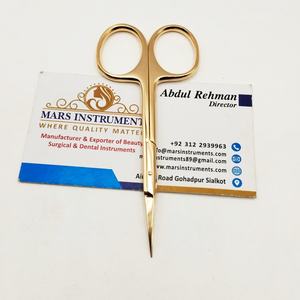 Ciseaux à ongles de manucure en acier inoxydable de haute qualité Ciseaux à cuticules durables pour une utilisation en beauté - Product Image 5