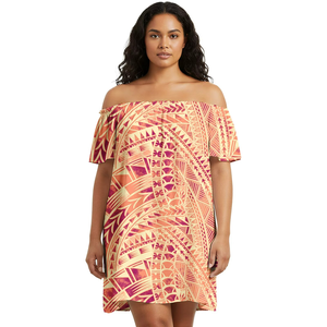Vestidos de Fiesta Vintage con Estampado de Flor de Hibisco Hawaiano, Elegantes Vestidos Personalizados para Mujer, Vestidos Florales de Moda - Product Image 4